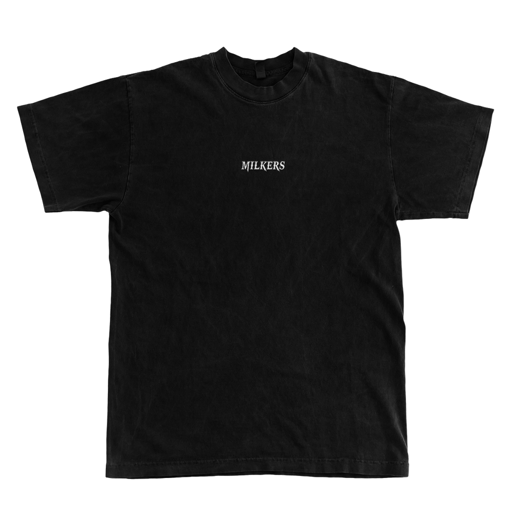 Embroidered Milkers Tee